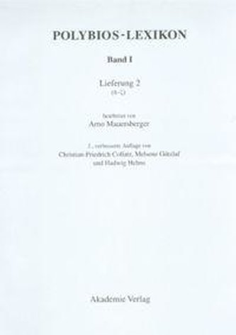 Polybios-Lexikon Band I, Lieferung 2