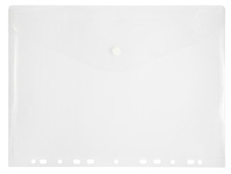 Teczka PP A4 z europerforacją bezbarwna PENMATE