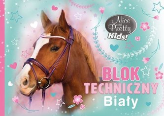 Blok techniczny biały A4/10K Nice and Pretty