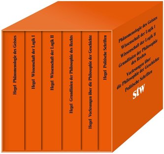 Die Hauptwerke: Phänomenologie des Geistes. Wissenschaft der Logik I. Wissenschaft der Logik II.Grundlinien der Philosophie des