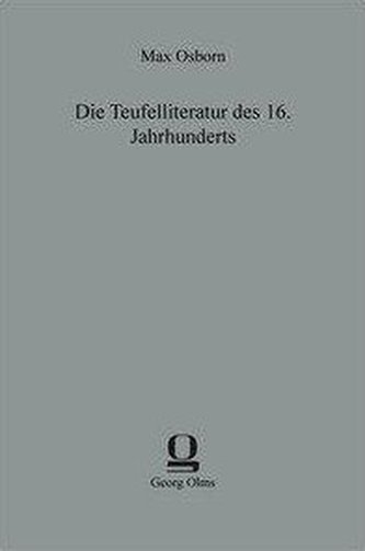 Die Teufelliteratur des 16. Jahrhunderts
