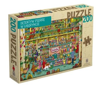 Puzzle 200 - Detektyw Pierre w labiryncie