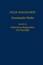 Felix Hausdorff - Gesammelte Werke Band III