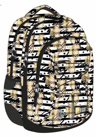 Plecak 3-komorowy Złote Tropiki