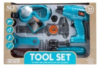 Zestaw narzędzi z okularami