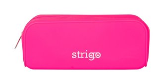 Piórnik SSC055 silikonowy prostokąt różowy STRIGO