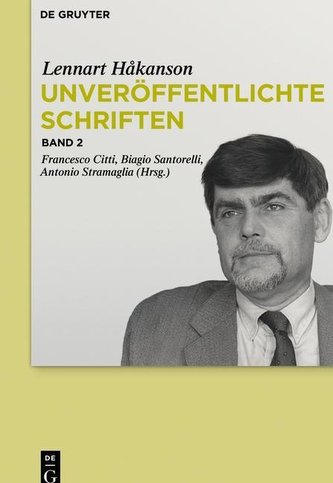 Lennart Hakanson: Unveröffentlichte Schriften. Kommentar zu Seneca Maior, \"Controversiae\", Buch I
