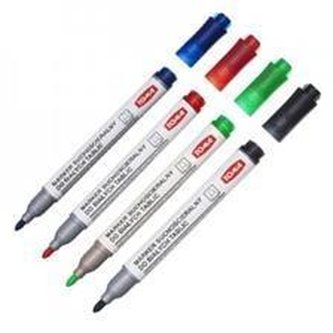 Pisak suchościeralny dwustronny 4 kolory TOMA