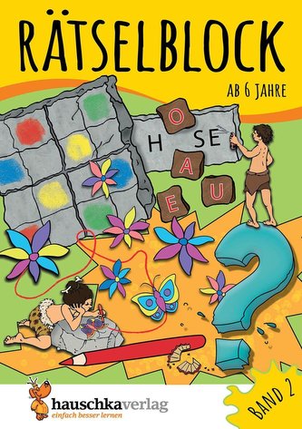 Rätselblock ab 6 Jahre, Band 2, A5-Block