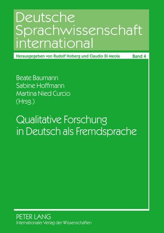 Qualitative Forschung in Deutsch als Fremdsprache