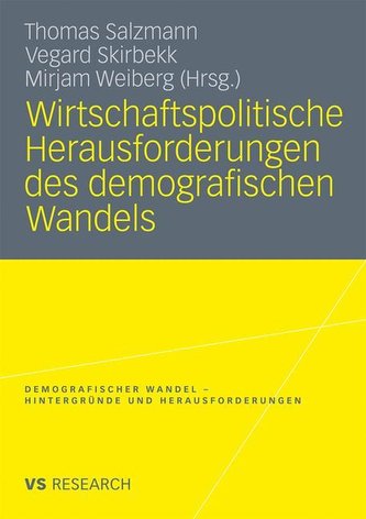 Wirtschaftspolitische Herausforderungen des demografischen Wandels