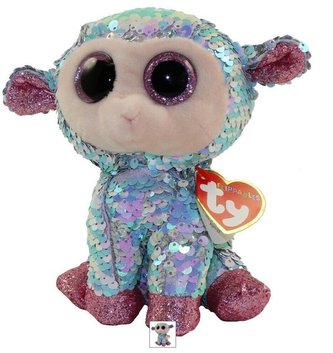 Beanie Boos Tulip - brokatowa Owieczka 15cm