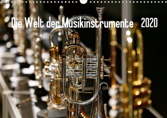 Die Welt der Musikinstrumente (Wandkalender 2020 DIN A3 quer)