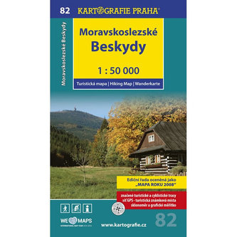 Moravskoslezské Beskydy 1:50 000
