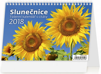 Kalendář stolní 2018 - Slunečnice