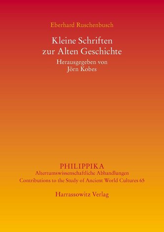 Kleine Schriften zur Alten Geschichte