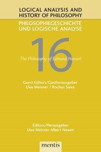 Logical Analysis and History of Philosophy / Philosophiegeschichte und logische Analyse: The Philosophy of Edmund Husserl