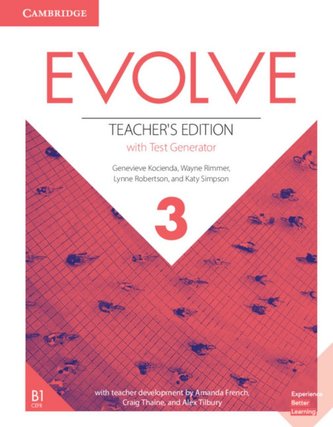 Evolve 3 (B1). Teacher's Edition with Test Generator