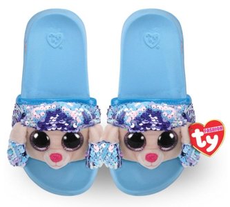 Ty Fashion cekinowe kapcie - Pudle tęczowe rozm.M