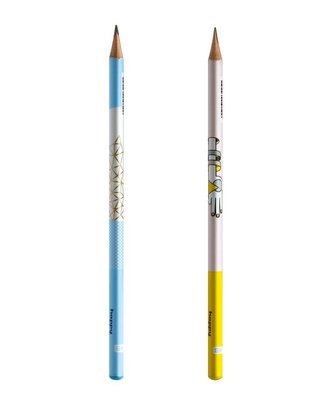 Ołówek trójkątny Style HB (12szt) HAPPY COLOR