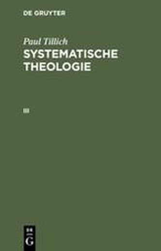 Systematische Theologie Band 3