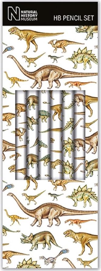 Ołówek ozdobny Dinosaurs (6szt)