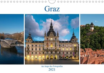 Graz im Auge des FotografenAT-Version  (Wandkalender 2021 DIN A4 quer)