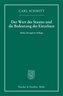 Der Wert des Staates und die Bedeutung des Einzelnen