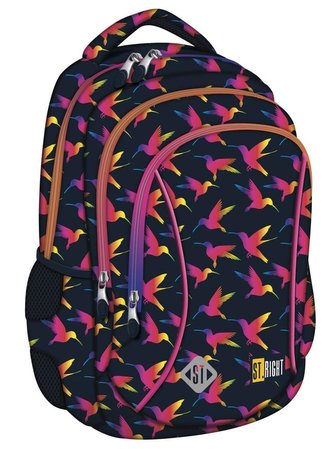 Plecak 3-komorowy Tęczowe Ptaki