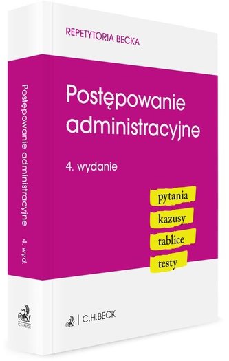 Postępowanie administracyjne. Pytania. Kazusy w.4
