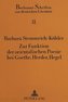 Zur Funktion der orientalischen Poesie bei Goethe, Herder, Hegel