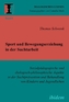 Sport und Bewegungserziehung in der Suchtarbeit