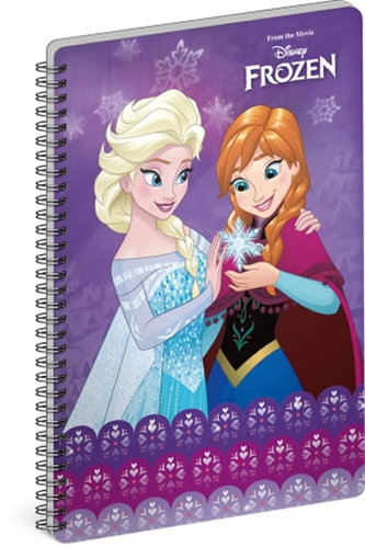 Spirálový blok Frozen Ledové království