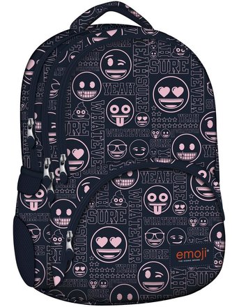 Plecak 4-komorowy Emoji Pink