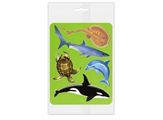 Szablony do obrysowania Zwierzęta morskie