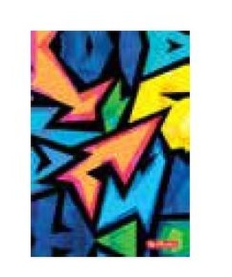 Brulion A6/96K kratka Neon Art (5szt)