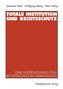 Totale Institution und Rechtsschutz