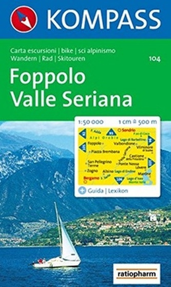 FOPPOLO-VALLE SERIANA 1:50 000