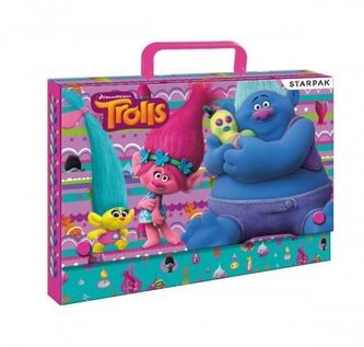 Teczka z rączką A4 Trolls