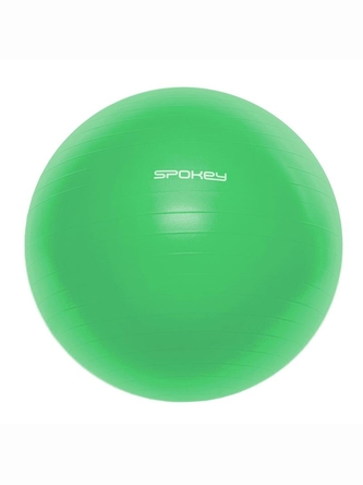 Spokey - FITBALL III - Gymnastický míč 75 cm včetně pumpičky, zelený - zelený