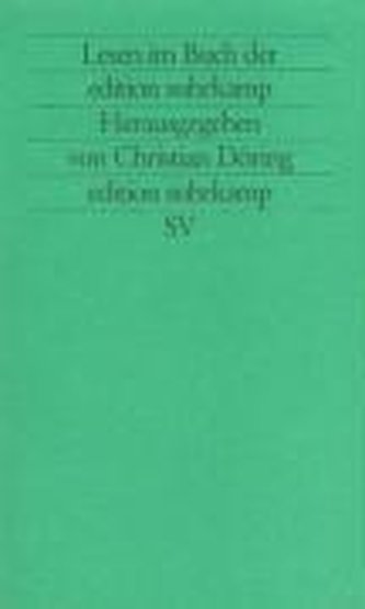 Lesen im Buch der edition suhrkamp