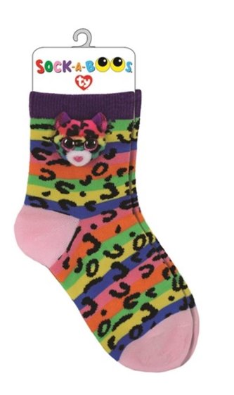 TY Fashion skarpetki Dotty - kolorowy Lampart