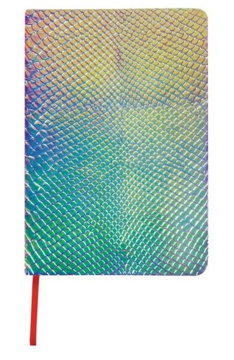 Notes A5 srebrny wąż