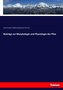 Beiträge zur Morphologie und Physiologie der Pilze