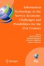 Information Technology in the Service Economy: Challenges and Possibilities for the 21st Century