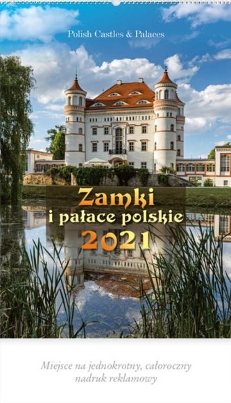 Kalendarz 2021 Reklamowy Zamki i pałace RW3