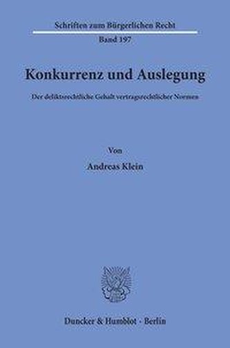 Konkurrenz und Auslegung