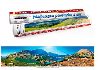 Panorama widokowa w tekturowej tubie MIX WIT