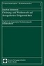 Ordnung und Wettbewerb auf deregulierten Erdgasmärkten
