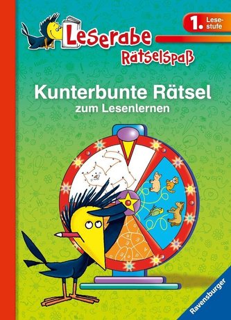 Kunterbunte Rätsel zum Lesenlernen (1. Lesestufe)